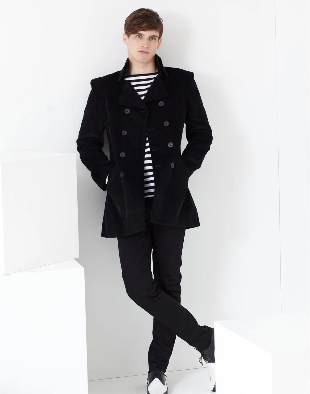 Logan Slim Mod Hopsack Trousers Bu - Image 16