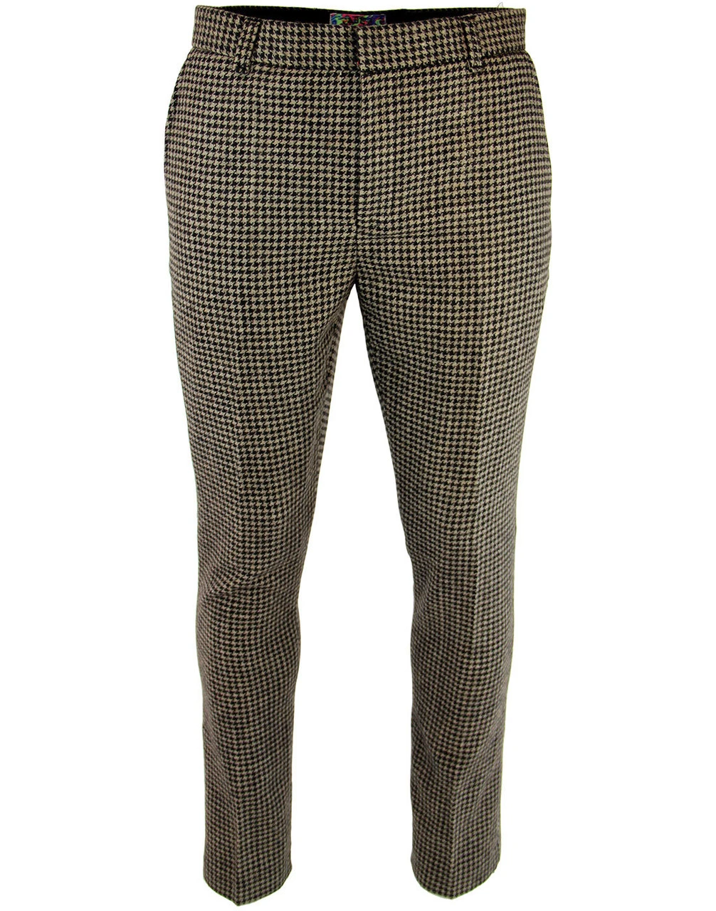 Dylan 1960s Mod Dogtooth Trousers