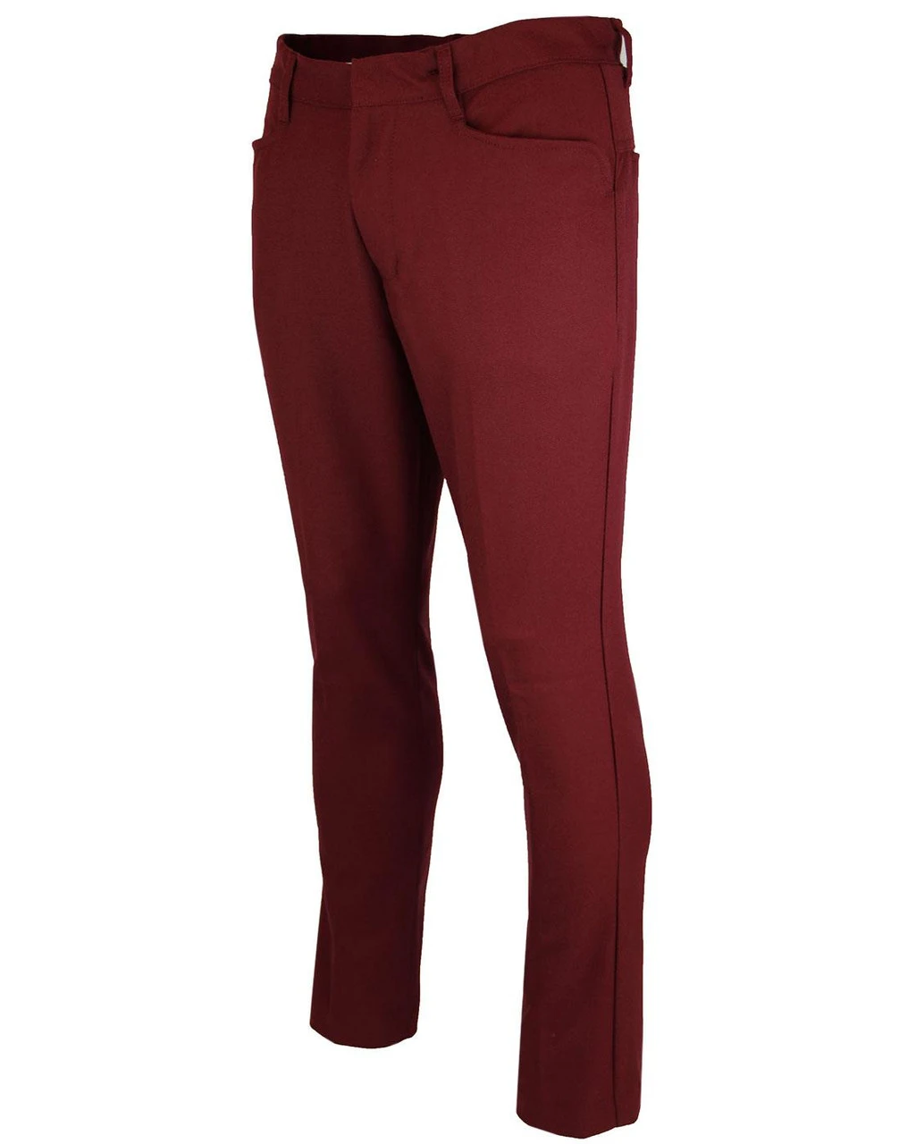 Logan Slim Mod Hopsack Trousers Bu - Image 8