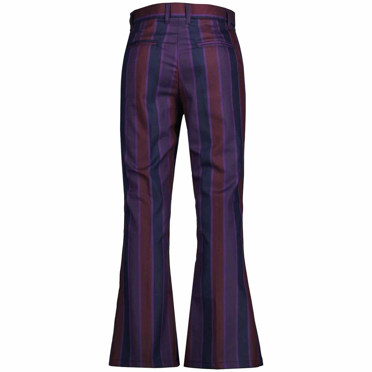 Offbeat 60s Stripe Flared Trousers