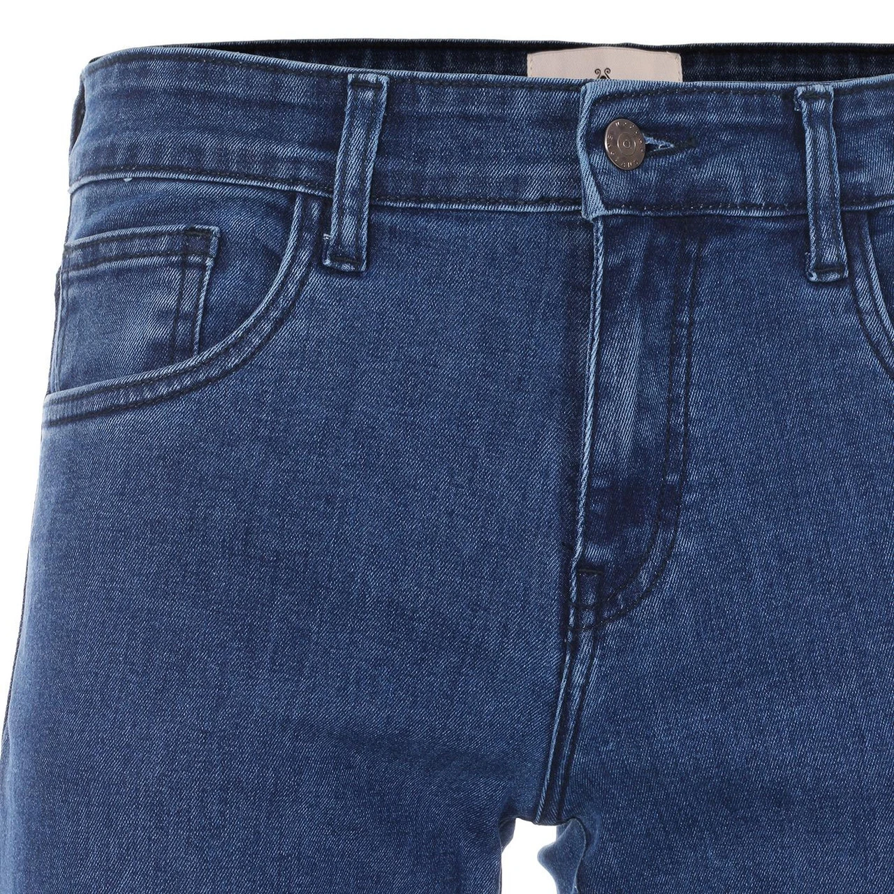 Rock 70s Blue Stitch Flares (BW)