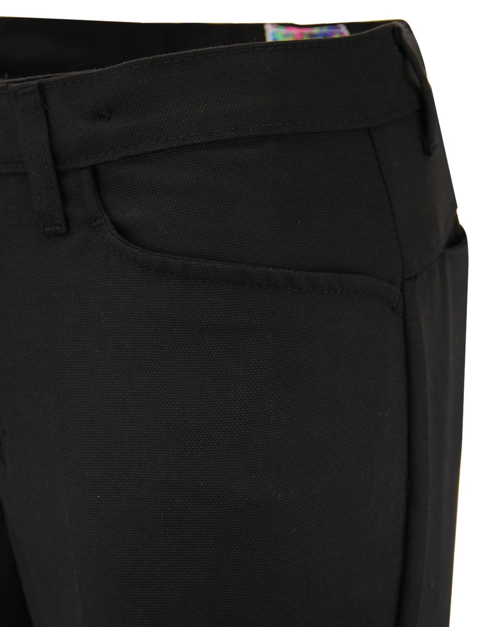 Logan Slim Mod Hopsack Trousers Bu - Image 9