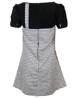 Lucy In The Sky Mod Gingham Dress B