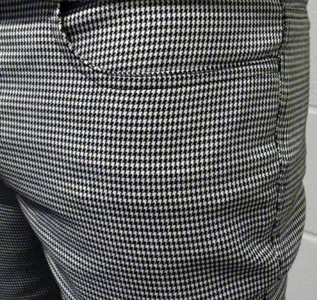 Barrett Mens Retro Mod Dogtooth Trousers By MADCAP - Image 4
