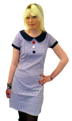 Dollierocker MADCAP Retro Mod Target Dress (W)