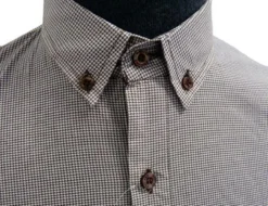 'Hound-Dog' Mens Mod Puppytooth Shirt By MADCAP C