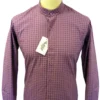 Byrd MADCAP Mens Retro Mod Mandarin Collar Shirt G