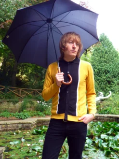 'Mustard Marriott' - Retro Mod Sixties Mens Polo