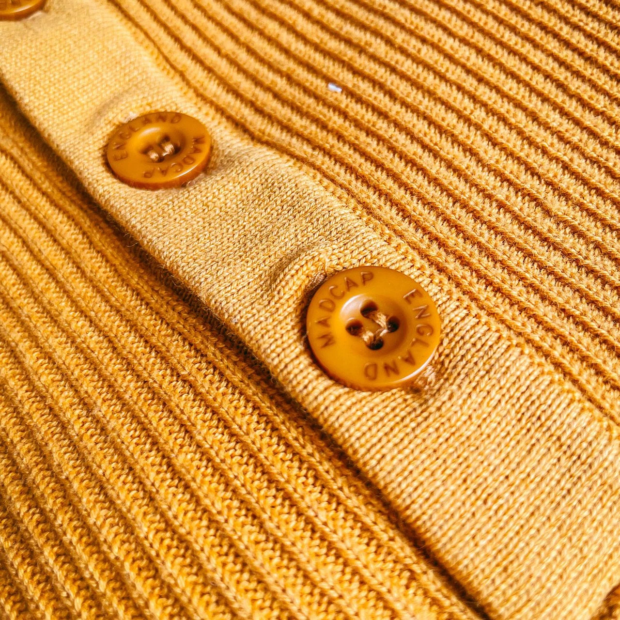 Caine Ribbed Grandad Top (Rust) - Image 7