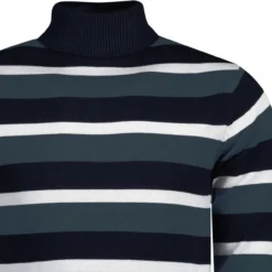 Ashcroft MADCAP Retro 60s Roll Neck Jumper In Red