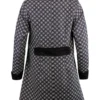 Hepburn 60s Mod Op Art A-Line Coat