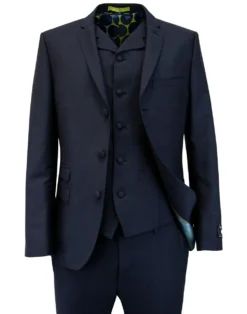 Classic Mohair 3 Button Suit Jacket
