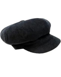 Bobbie Retro 60s Cord Bakerboy Cap