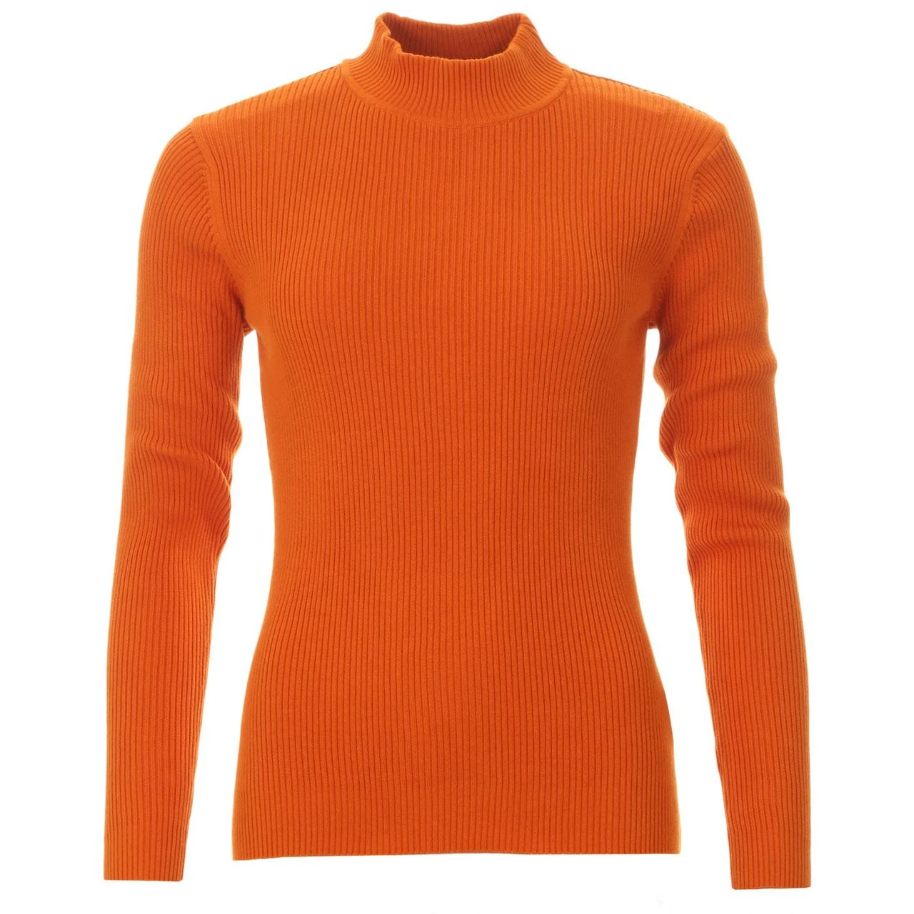 Brigitte Ribbed Turtleneck Top (IP) - Image 2