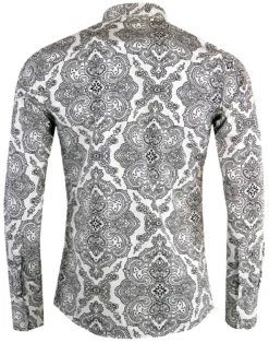 Capo 60s Paisley Spear Collar Shirt