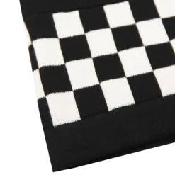 Nicole Mod Knit Checkboard Dress