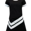 Chevron Retro 60s Mod Pop Art Dress