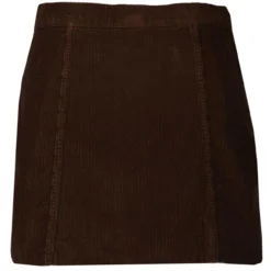 Suzy Retro 60s Cord Mini Skirt C