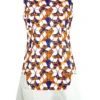 Sun Daisy Geo Retro Floral Dress
