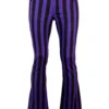 Holy Roller Retro Stripe Flares R/B