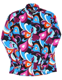 Indra Paisley Surf Grandad Shirt