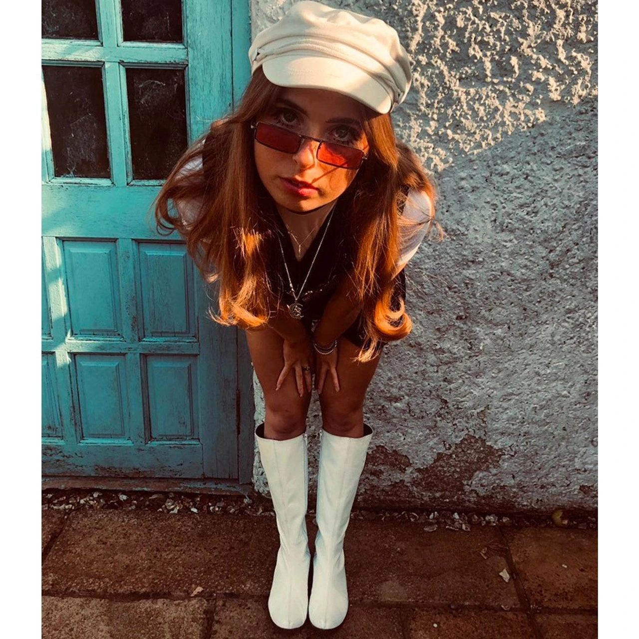 McGuinn 1960s Granny Glasses (Red) - Image 10