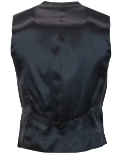 60s Mod Mohair Blend Waistcoat NAVY