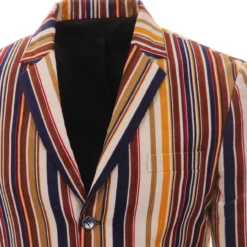 Offbeat Cord Stripe Boating Blazer