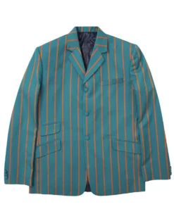 Offbeat 60s Mod Boating Blazer TEAL