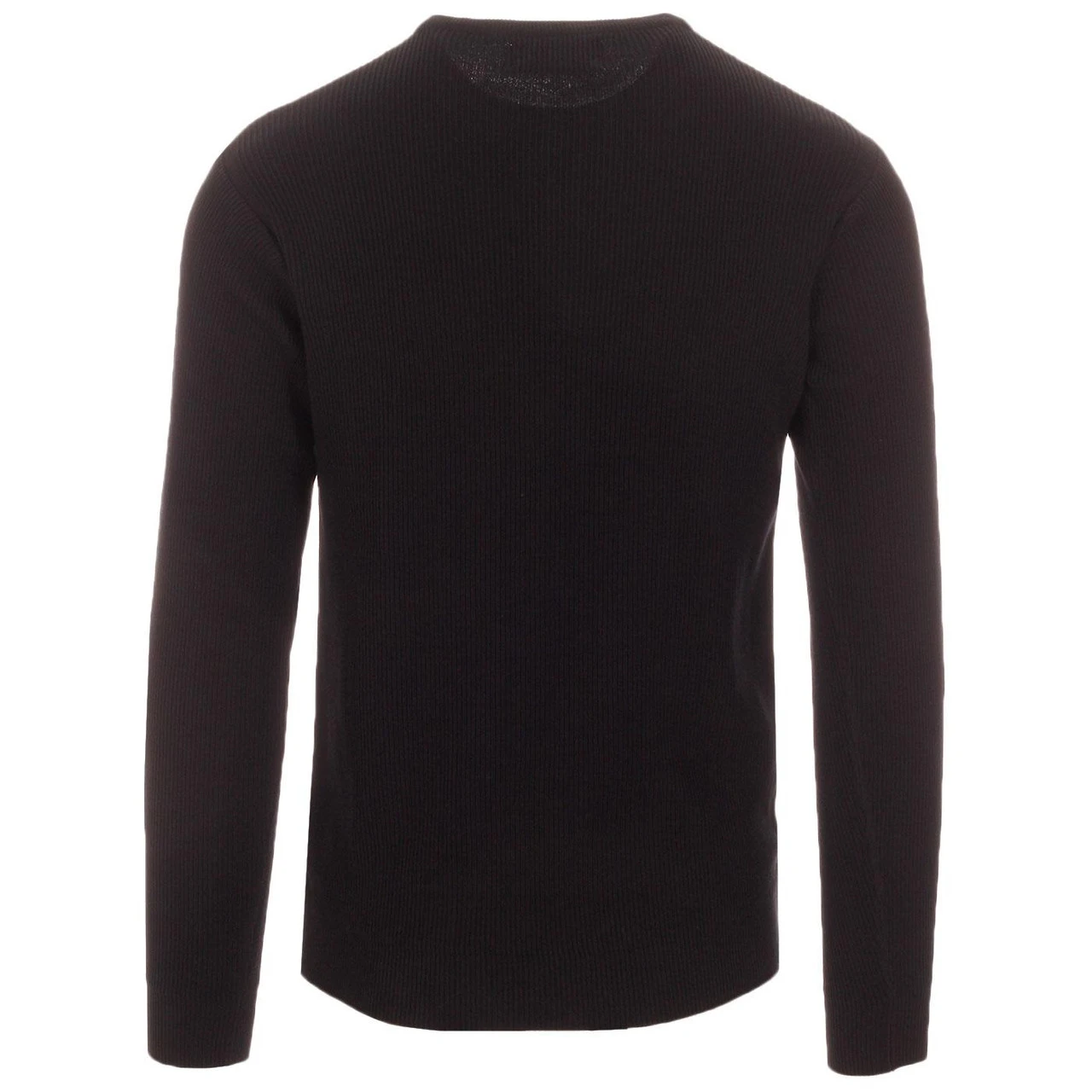 Caine Ribbed Grandad Top (Rust) - Image 3