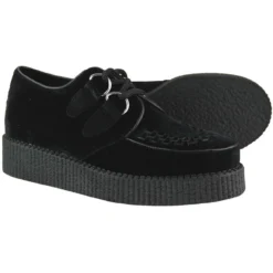 Rumble Women's 50s Velvet Creepers
