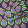 Teardrop Peacock Retro Op Art Shirt