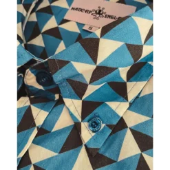 Trip Geo Chevron Retro Mod Shirt