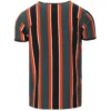 Winstono Mod Stripe Grandad Tee (P)