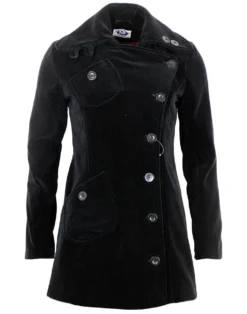 Velvet Grace Vintage 60s Style Coat