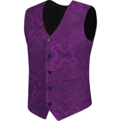 Paisley Manero 70s Cord Waistcoat P
