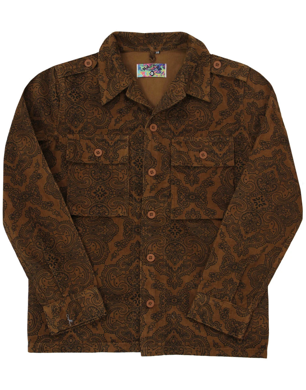 Paisley Lennon 60s Mod Cord Jacket - Image 4