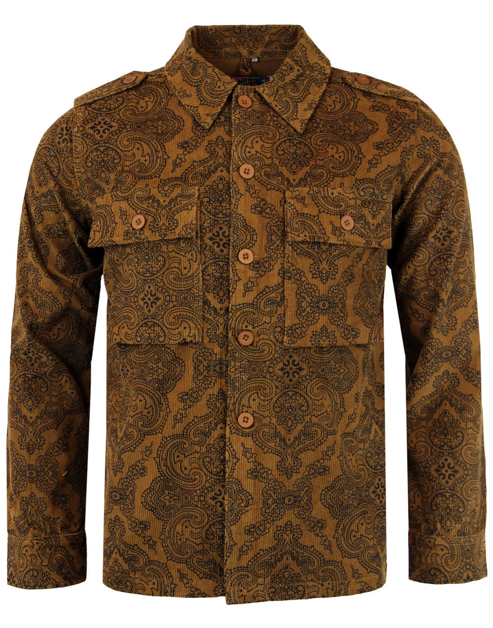Paisley Lennon 60s Mod Cord Jacket - Image 8