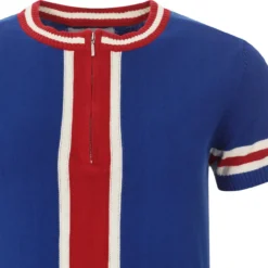 Aster 60s Mod Zip Neck Knit Dress T