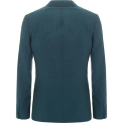 Mod Mohair Tonic Suit Jacket (Teal)