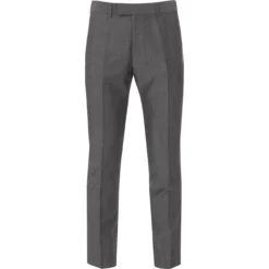 Mohair Tonic Suit Trousers (Silver)