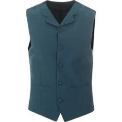 Mod Mohair Tonic Waistcoat (Teal)