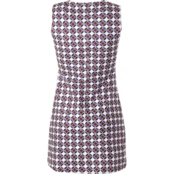 Suki 60s Circle Op Art Mod Dress