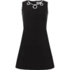 Lazy Daisy Two Tone Mod Dress (B/W)