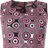 Lazy Daisy Op Art Retro Mod Dress