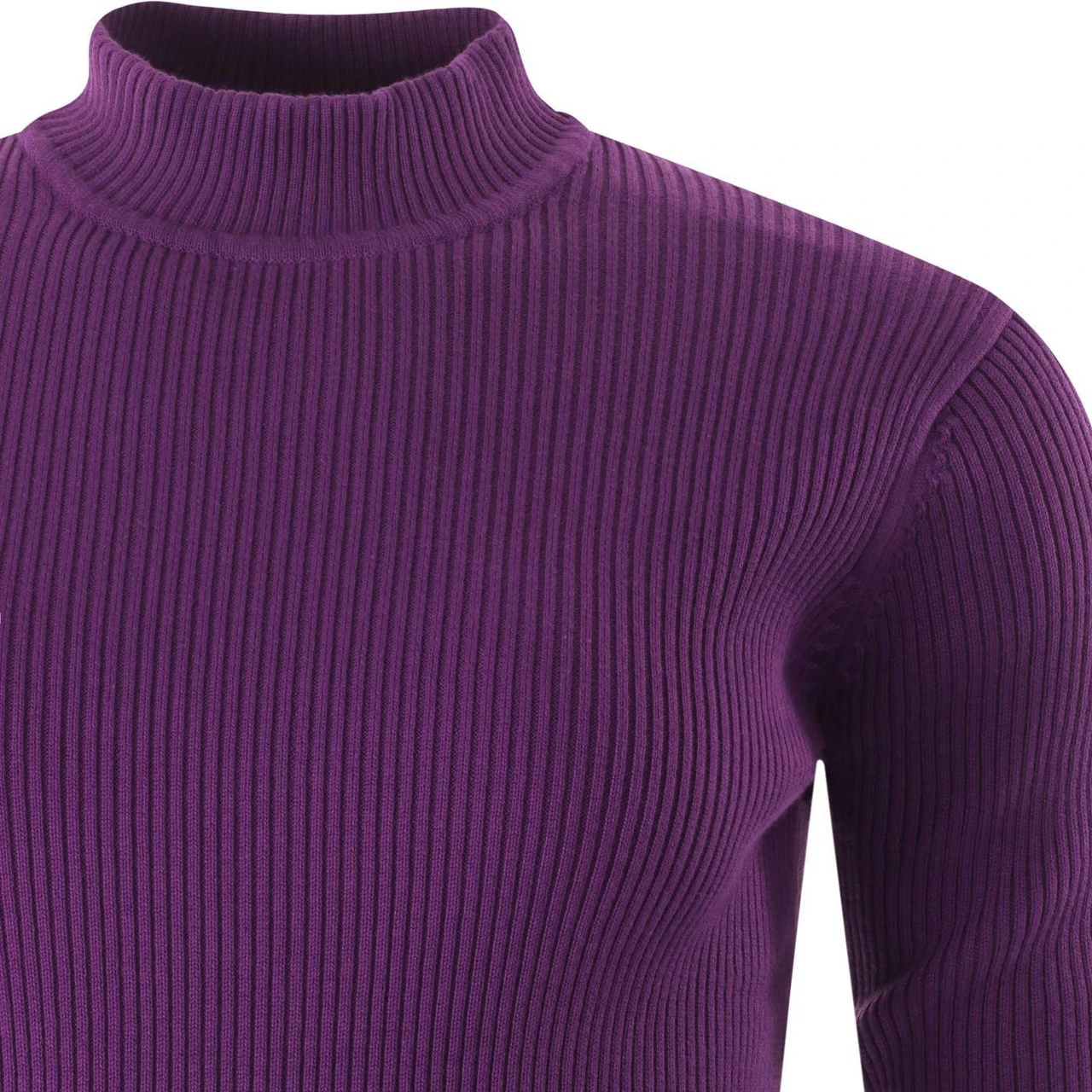 Brigitte Ribbed Turtleneck Top (IP) - Image 7