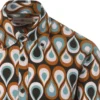 Trip Teardrops 60s Mod Op Art Shirt