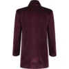 In Crowd High Collar Velvet Jacket