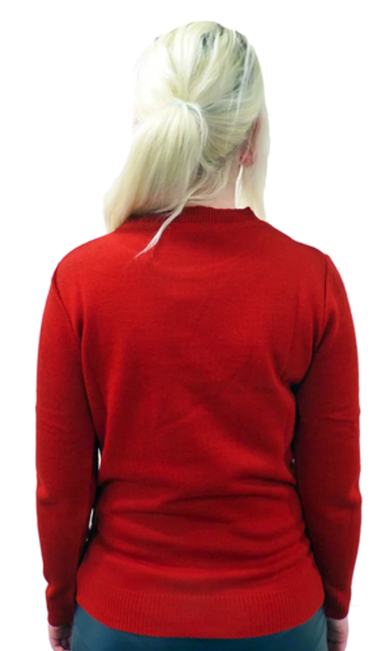 Frosty Retro 70s Indie Snowman Christmas Jumper - Image 2